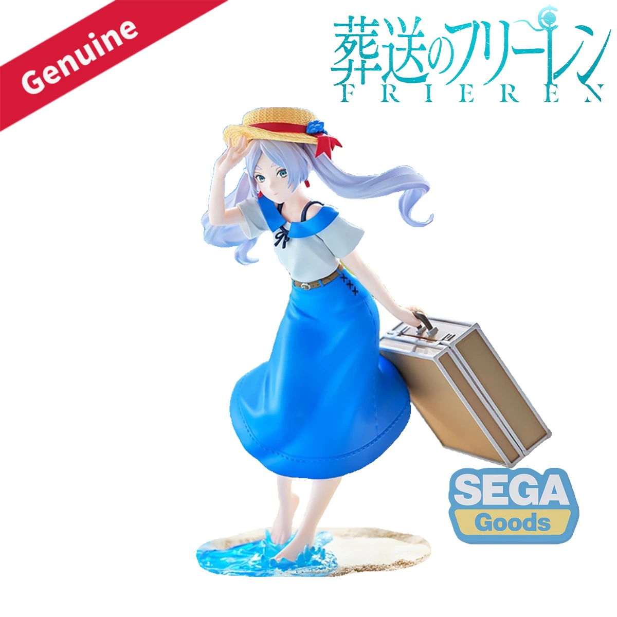

Original Genuine Sega Fave Prepainted Luminasta Sousou No Frieren Frieren Summer Dress Anime Character Model Figure Decoration