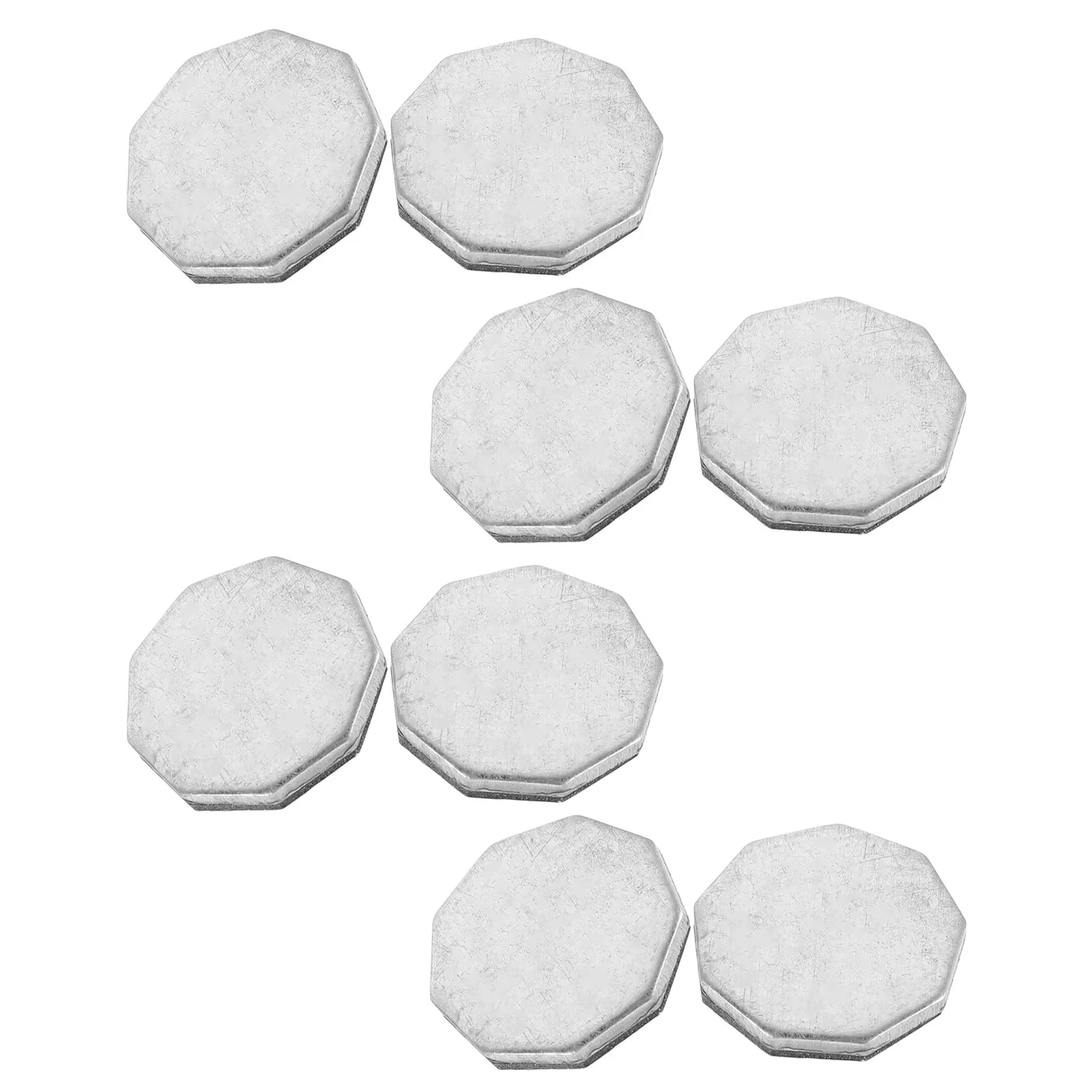 8Pcs Dash Recorder Bracket Iron Plate Adhesive Metal Base Car Camera Mount Dashboard Support Replacement Parts
