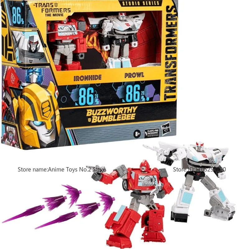 Transformerende speelgoedrobot Movie Studio-serie SS-86 Ironhide Prowl G1 Populaire geschenken Animatie Anime Model Studio Originele serie