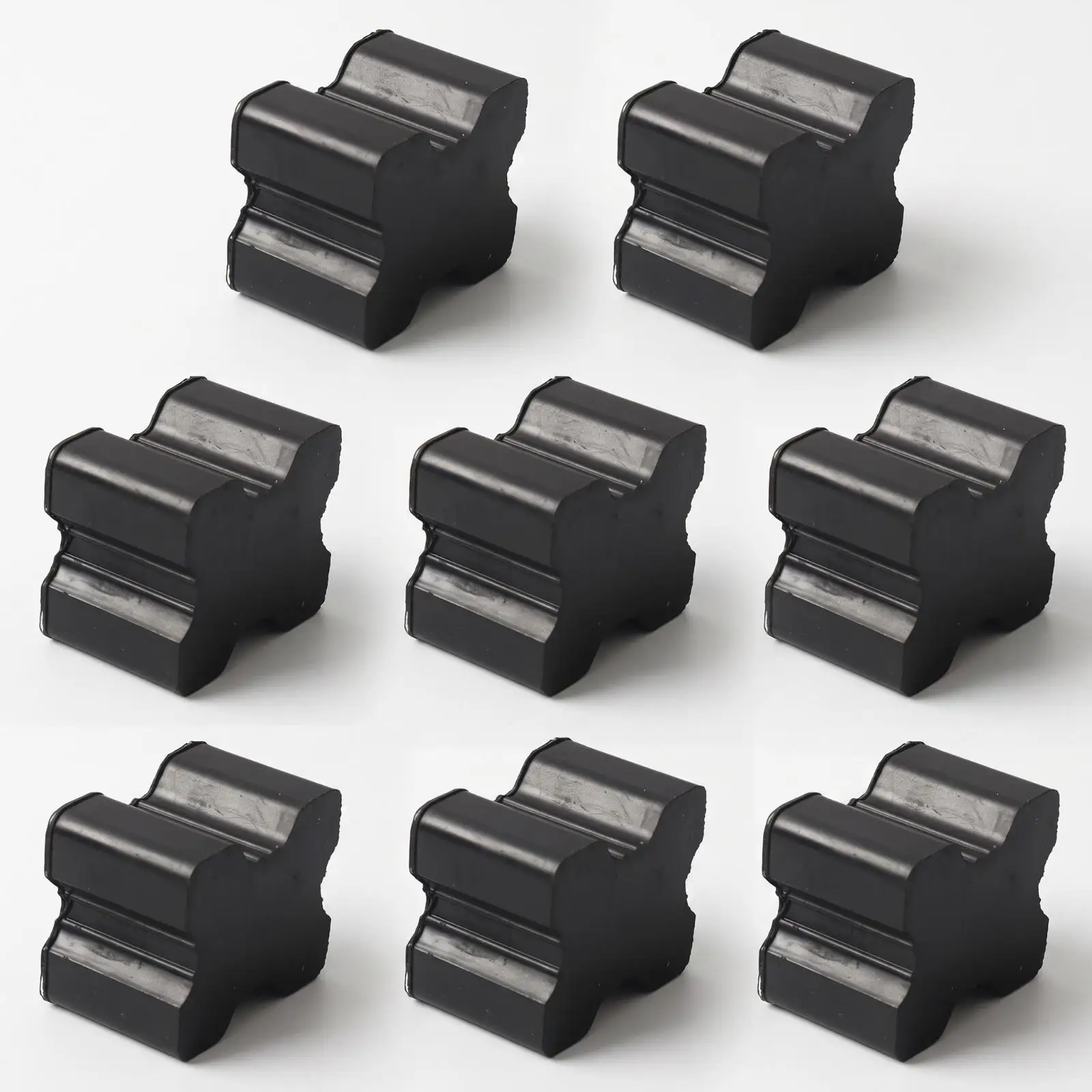 Rubber Car Shock Pad Coil Spring Bumper Insert for Suspension System Noise Dampening Set
