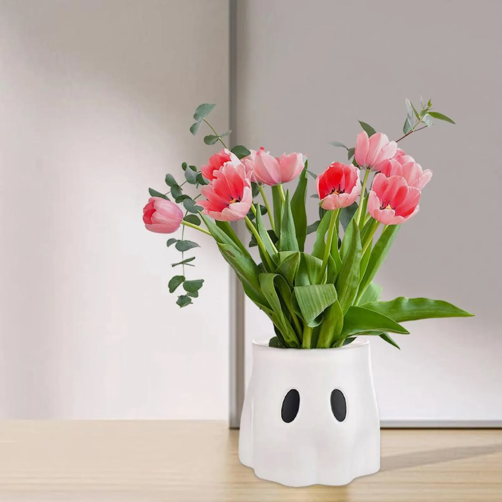 Nursery Pots Spooky Ghost Planter Pot Large 20cm Wide Trending Halloween Home Decor Bestseller Indoor Outdoor Garden Statue 2026