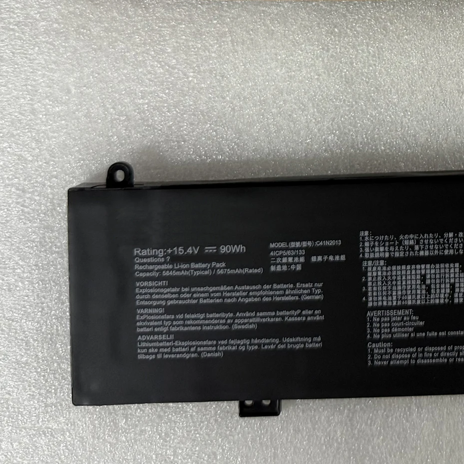 Laptop Battery 90WH C41N2013 C41N2013-1 For TUF Gaming F15 FX507,A17 FA707,ROG Zephyrus S17 G15 M16,ROG Strix Scar 15 17 G15 G17