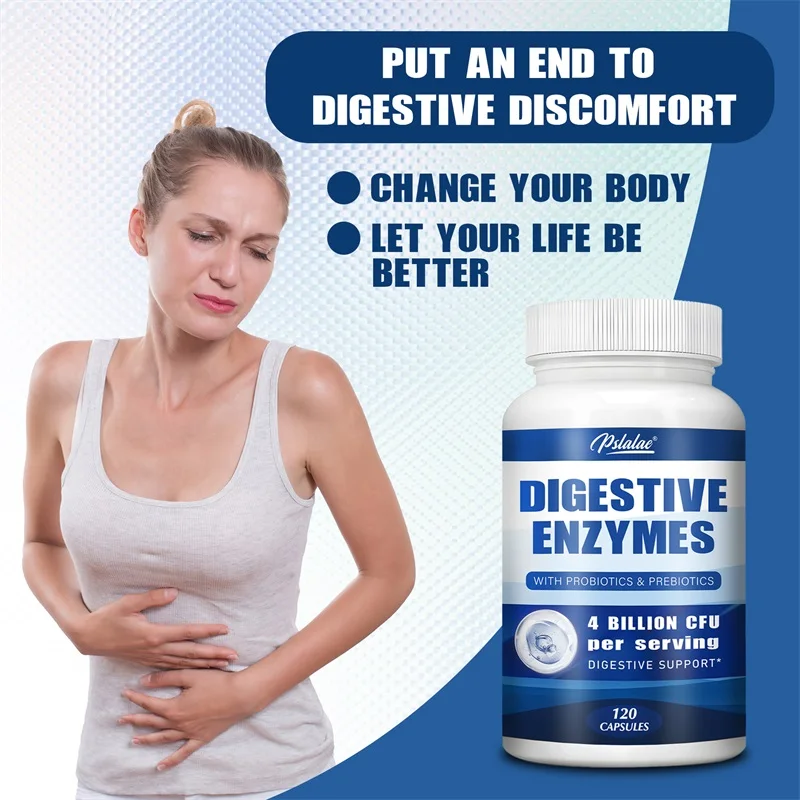 Digestive Enzymes - Gas & Bloating Relief, Promote Digestive Health, Intestinal Health