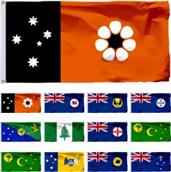 Australia Northern Territory Flag 3X5FT Victoria Banner 90X150CM New South Wales 21X14CM Tasmania 3X6FT Au Queensland