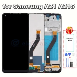 Qualità Premium per Samsung Galaxy A21 A215 schermo LCD A215U A215U1 A215W Display con sostituzione del gruppo digitalizzatore Touch