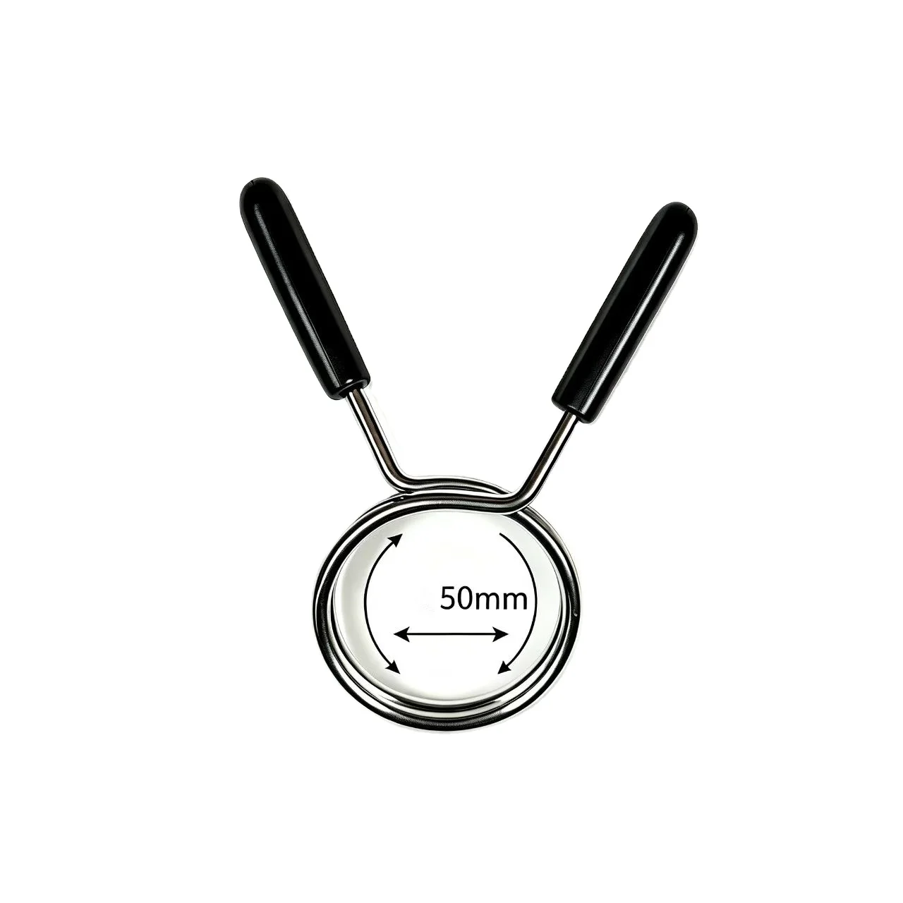 2026 50MM Stainless Steel Barbell Spring Loaded Collars Weightlifting Bar Spring Clamps Barbell End Lock for Gympromote sales