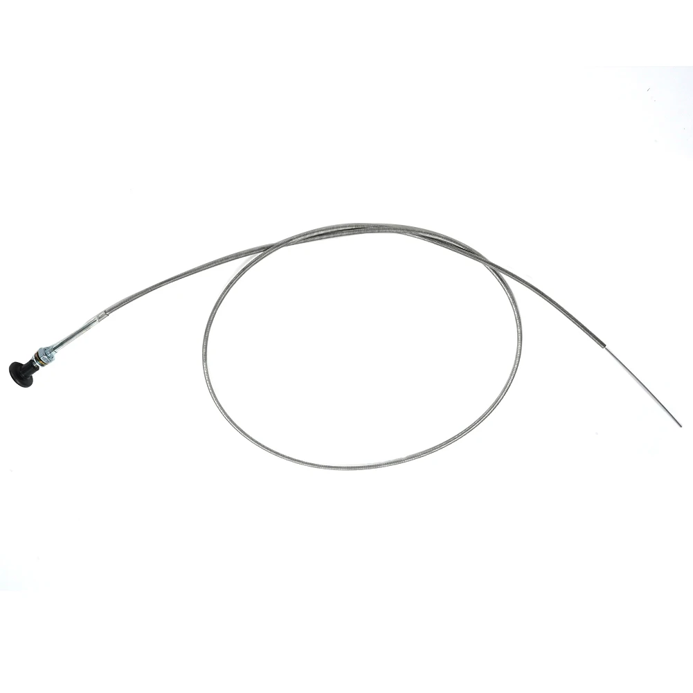 160 cm choke pull cable with 50 mm gas pull diameter suitable for push and pull throttle control in various gas engine setups