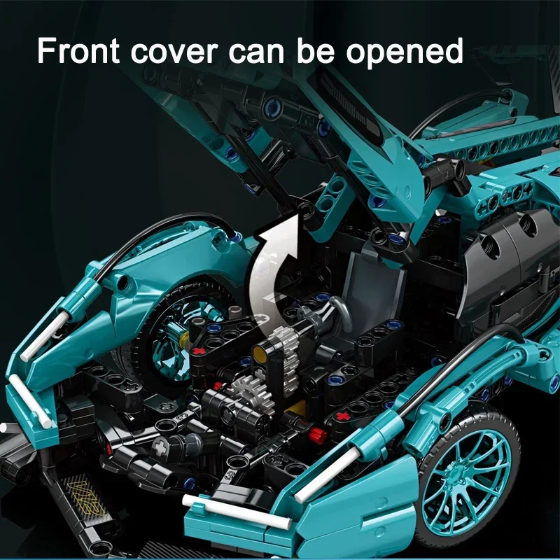 高詳細レーシングカー マイクロ 999ピース 組み立てブロック スーパーカー ブロックセット 精巧なボディデザイン 大人向けコレクターギフト