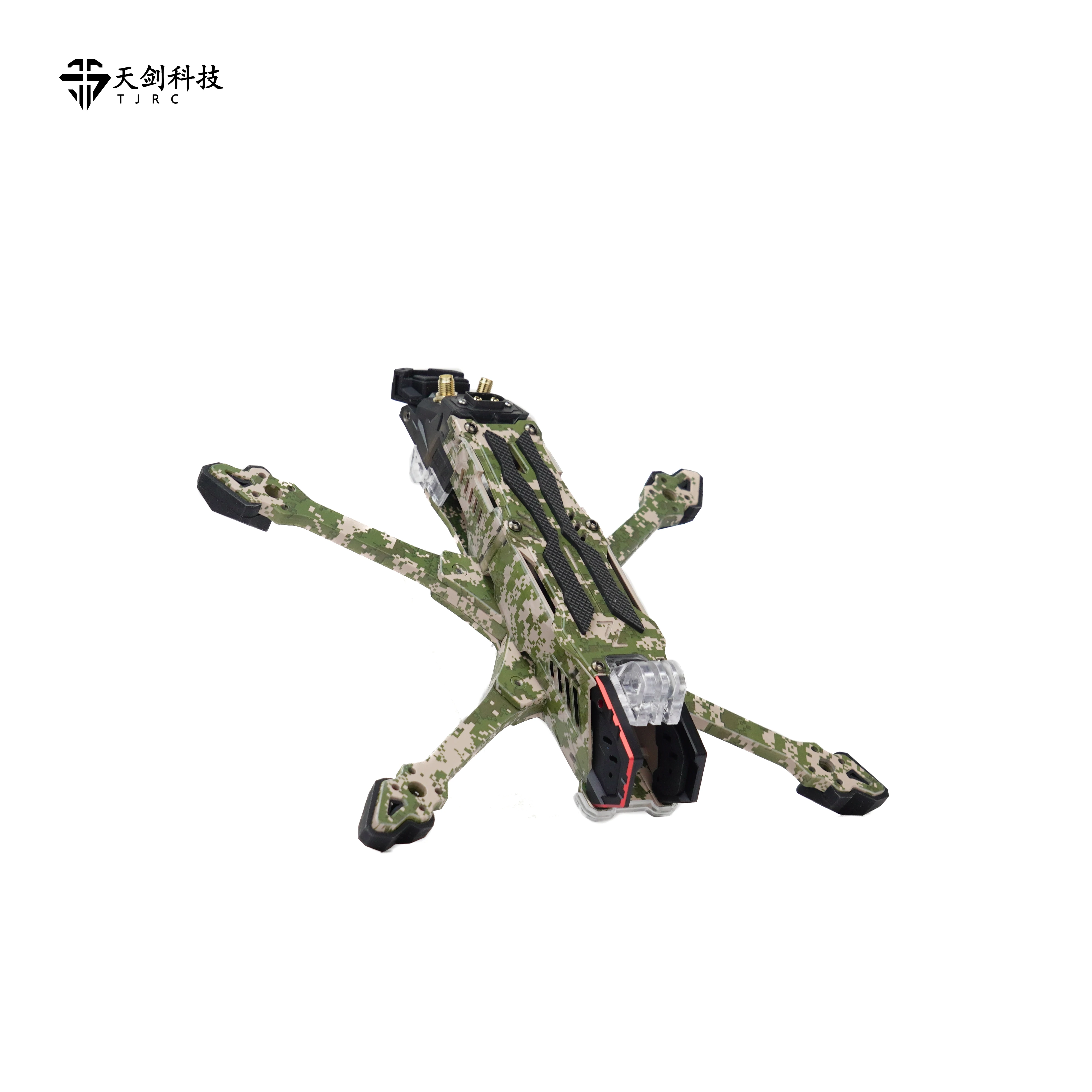 

TJRC T5 V2 Wide X 5inch FPV Frame KIT for O4 Pro/O3 Air Unit Digital VTX RC Racing Freestyle Drone Accesorios RC Remote Control