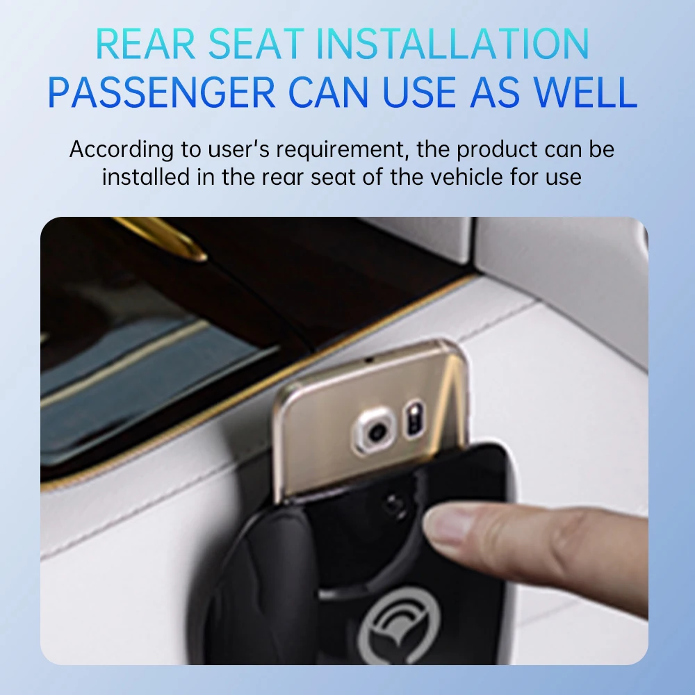 

Car Wireless Charger Universal Silicone Pad for iPhone Xiaomi Samsung S24 S23 Inductive Charging Accessory