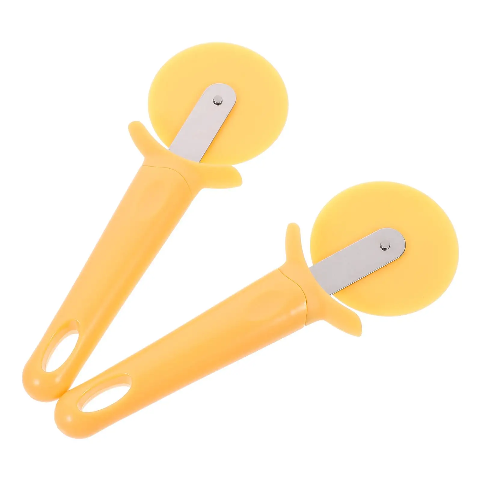 

2Pcs Pizza ABS Material Ergonomic Kitchen Tool Easy Clean Space Saving Perfect Workmanship High Grade