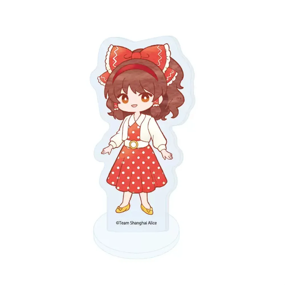 10CM Anime Touhou Project Acrylic Keychain Stand Model Ornament Accessories Goods Christmas Gifts
