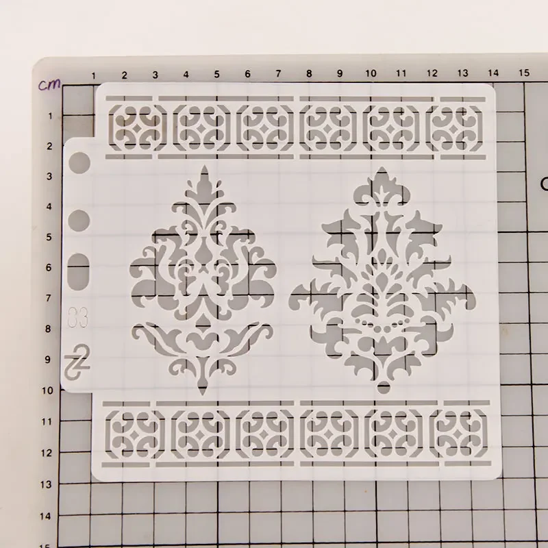 1pc 13cm DIY szablony warstwowe malowanie kolorowanka wytłaczania albumu papieru dekoracyjnego szablon kartek