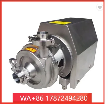 High Quality 316 Self-Priming Water Pump Stand Centrifugal Milk Cryogenic Pump With Efficient Transfer Pump Features