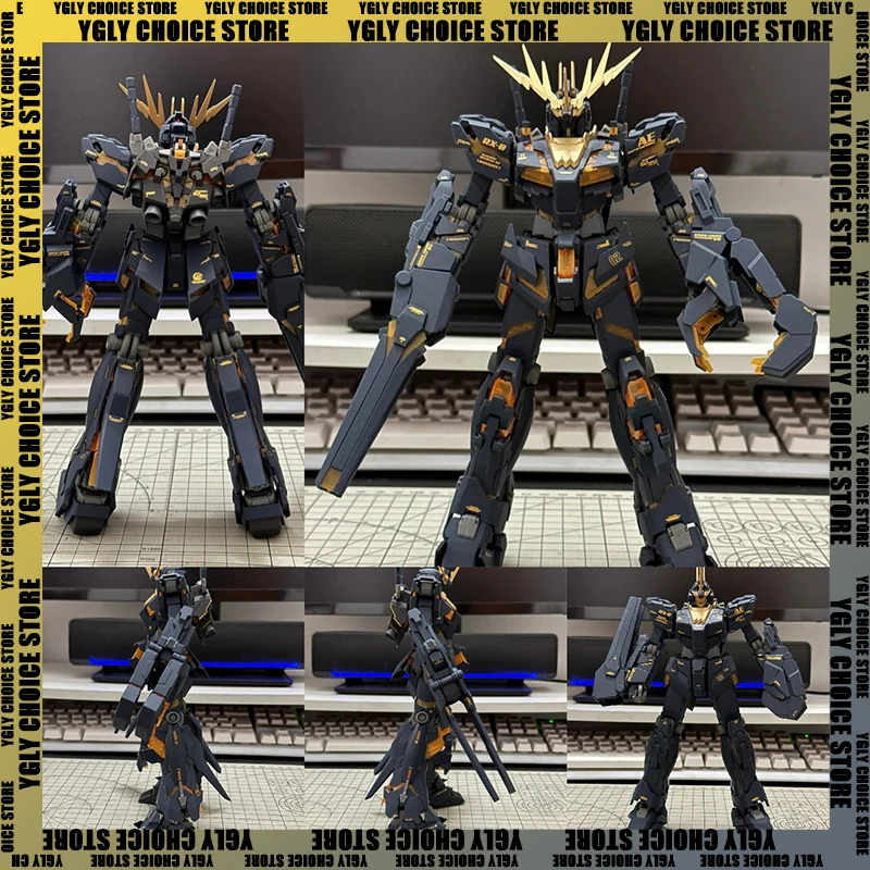 Hg1/144 Montage Modell Kit 02 Banshee Norn Uncorn Montage Action figuren Geschenke für Kinder