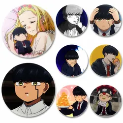 Mashle Magic and Muscles Enamel Pin Cute Anime Brooches Mash Burnedead Lapel Pins Cartoon Badge Backpack Hat Accessories Gift