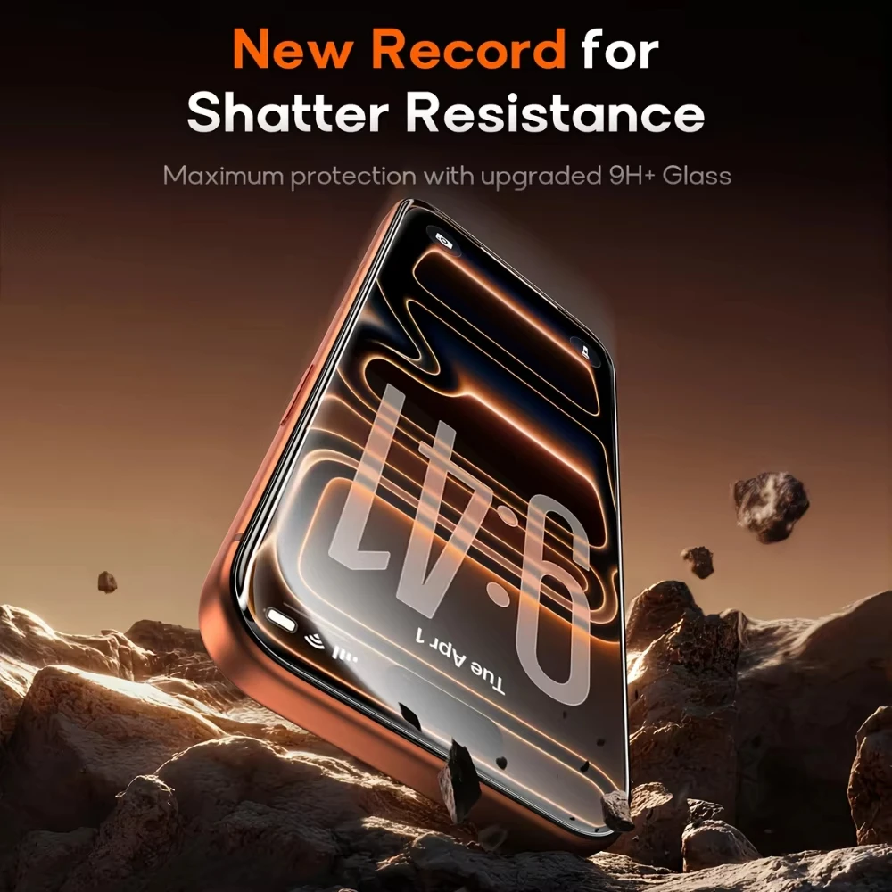 

3Pcs Full Cover Ultra HD Screen Protector For iPhone 17 Pro Max 16 15 14 13 Pro Max 12 11 13 Mini XS X XR 17 Air 16 Plus Glass