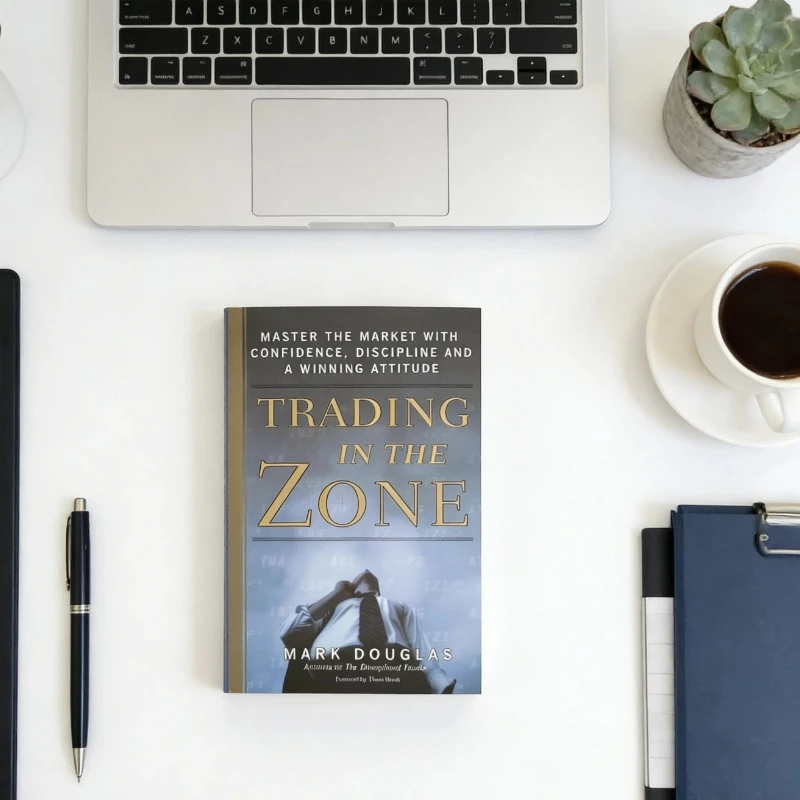 Trading in The Zone par Mark Douglas |   Maîtrisez le marché avec confiance, discipline et une attitude gagnante - Livre en anglais