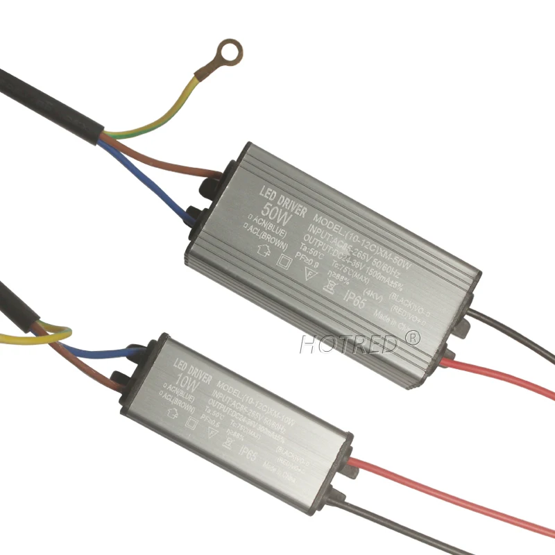 Pilote LED Étanche Éclairage TransDevices 10W 20W 30W 50W 70W 80W 100W Alimentation DC24-36V 600mA 900mA sanglante 2100mA 3000mA