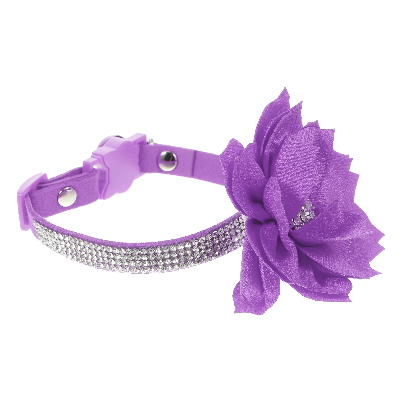 

Rhinestone Cat Necklace Dog Collar with Rhinestones for Dogs Collars Small Adjustable