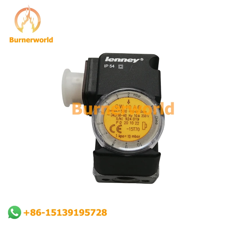 

China Brand Lenny Pressure Switch GW3A6 GW10A6 GW50A6 GW150A6 GW500A6replace DUNGS Pressure Switch