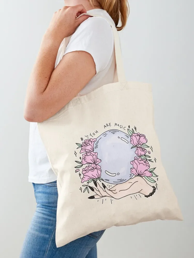 

you are magic -pink- Tote Bag shopping bags foldable canvas tote bag Shopper cute tote bag