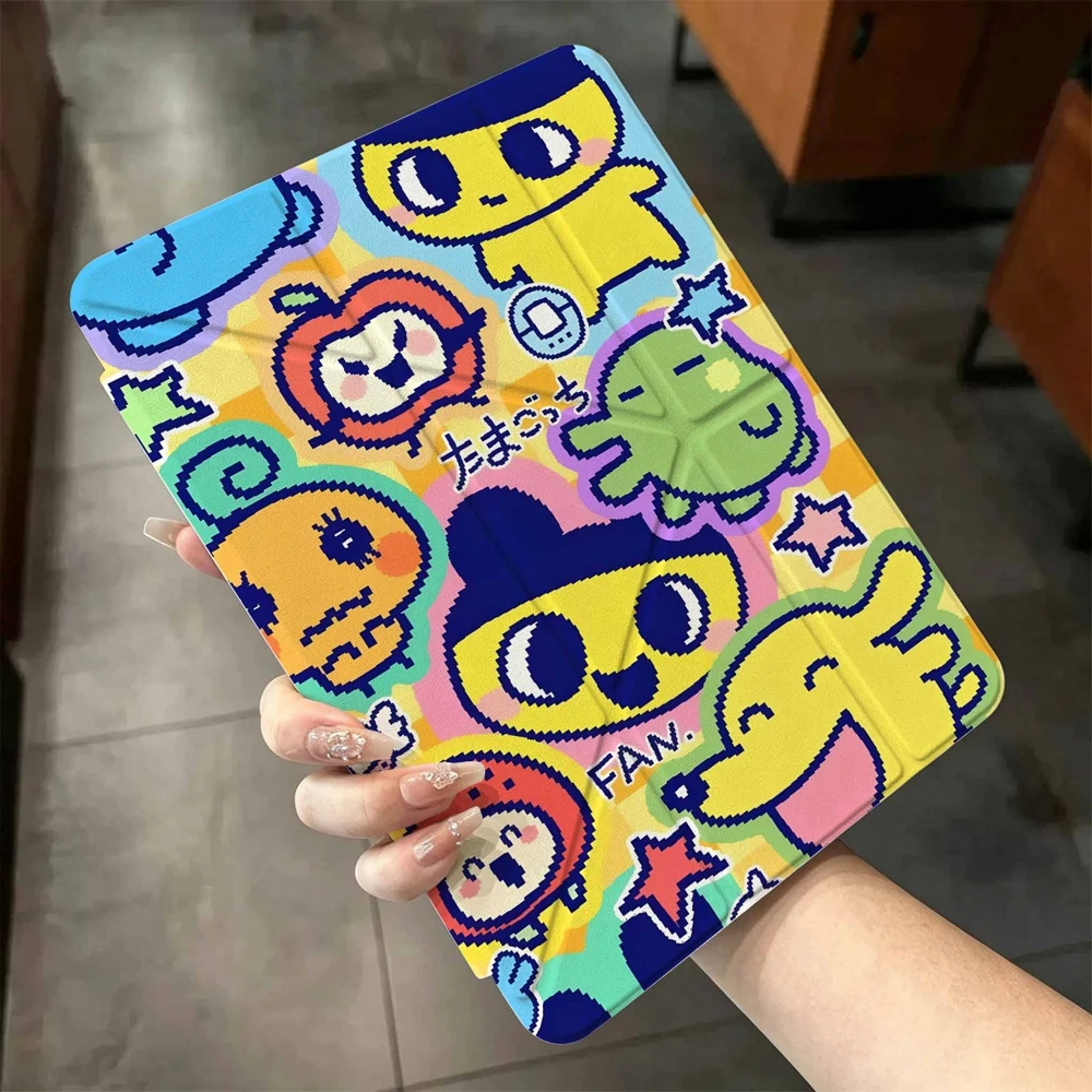 Funny Cute For iPad mini Air Pro 13 12.9 11 10.9 10.5 10.2 9.7 8.3 7.9 inch 5 6 7 8 th Pen slot Tablet Case