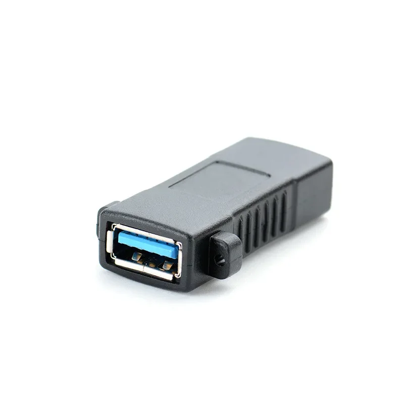 Standard USB 3.0 Female To Female Socket Panel Mount Adapter Connector Usb Sync Charging  USB3.0 Adaptor