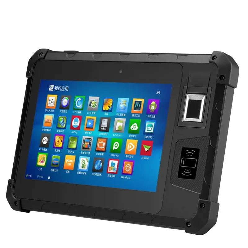 

Cheap Handheld 8 Inch Industrial Tablet Wifi 4G RFID Reader Fingerprint rugged Tablet Android