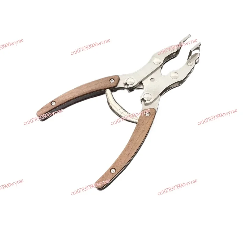 

Leather Flat Pliers Stainless Steel Professional Handmade DIY Craftsman LeatherCraft Parallel Clamp Tools