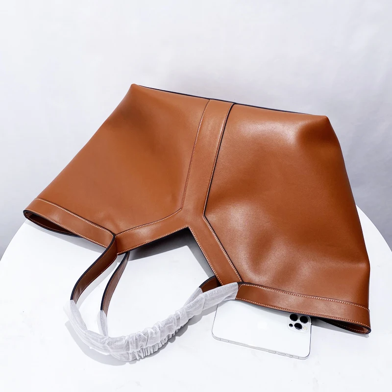 Free Custom Initials Oversize Tote Bags For Women Luxury Designer Handbag Purses 2025 New In PU Large Capacity Underarm Shoulder image 4