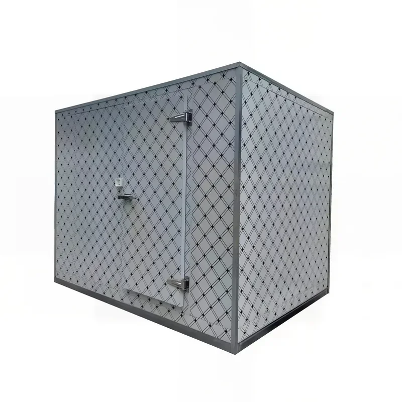 Customized Haobei Copeland Solar Walk-in Cold Storage Freezer Refrigerator Soundproof Panel Door Eco-Friendly Vegetables