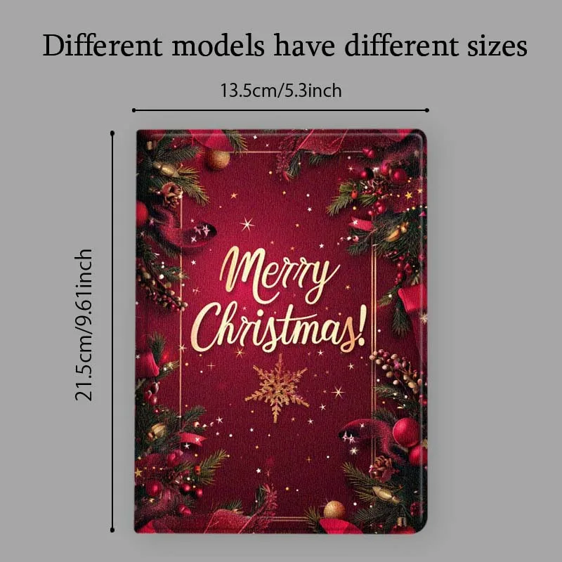 أنيق عيد الميلاد تحيات لسامسونج غالاكسي تبويب S11 S10 S9 S8 S7 S6 A11 A9 A8 A7 10.5 10.4 لايت FE زائد بوصة اللوحي #5