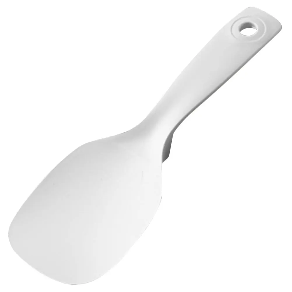 

Non-Stick Spoon Wear-Resistant Compact Lightweight Kitchen Scooper Household Rice Paddle Reusable Polished Smooth Safe