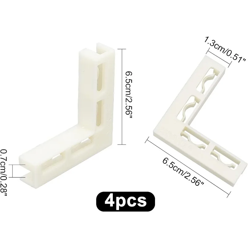 4 قطعة بين قوسين للصور خلفية مجلس التصوير خلفية لوحات حامل البلاستيك L ركن بين قوسين للأغذية والمجوهرات ماكياج #2