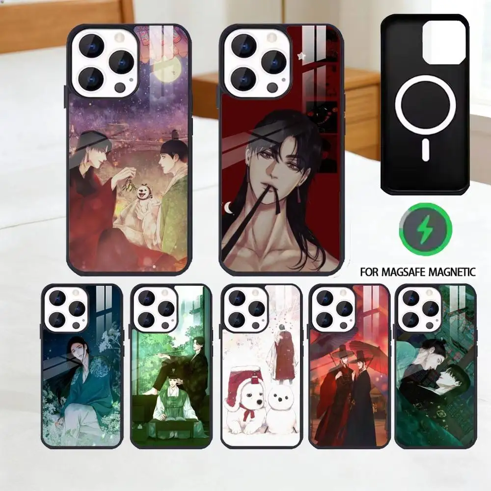 

The Ghost N-Nocturne Phone Case For iPhone 17,16,15,14,13,12,Plus,Pro,Max For Magsafe Magnetic Wireless Charge