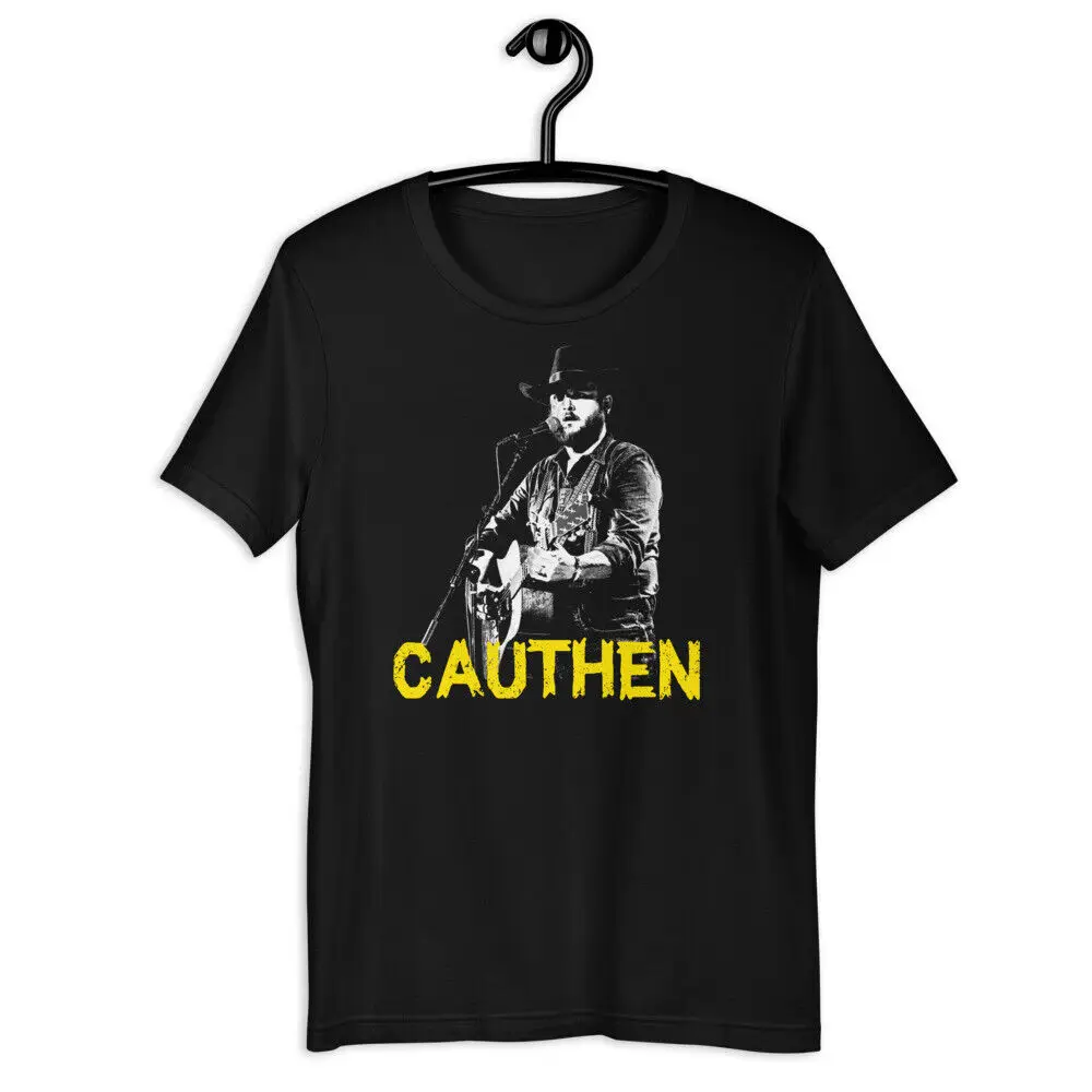 

PAUL CAUTHEN Country Music Black Tee Short-Sleeve Unisex T-Shirt