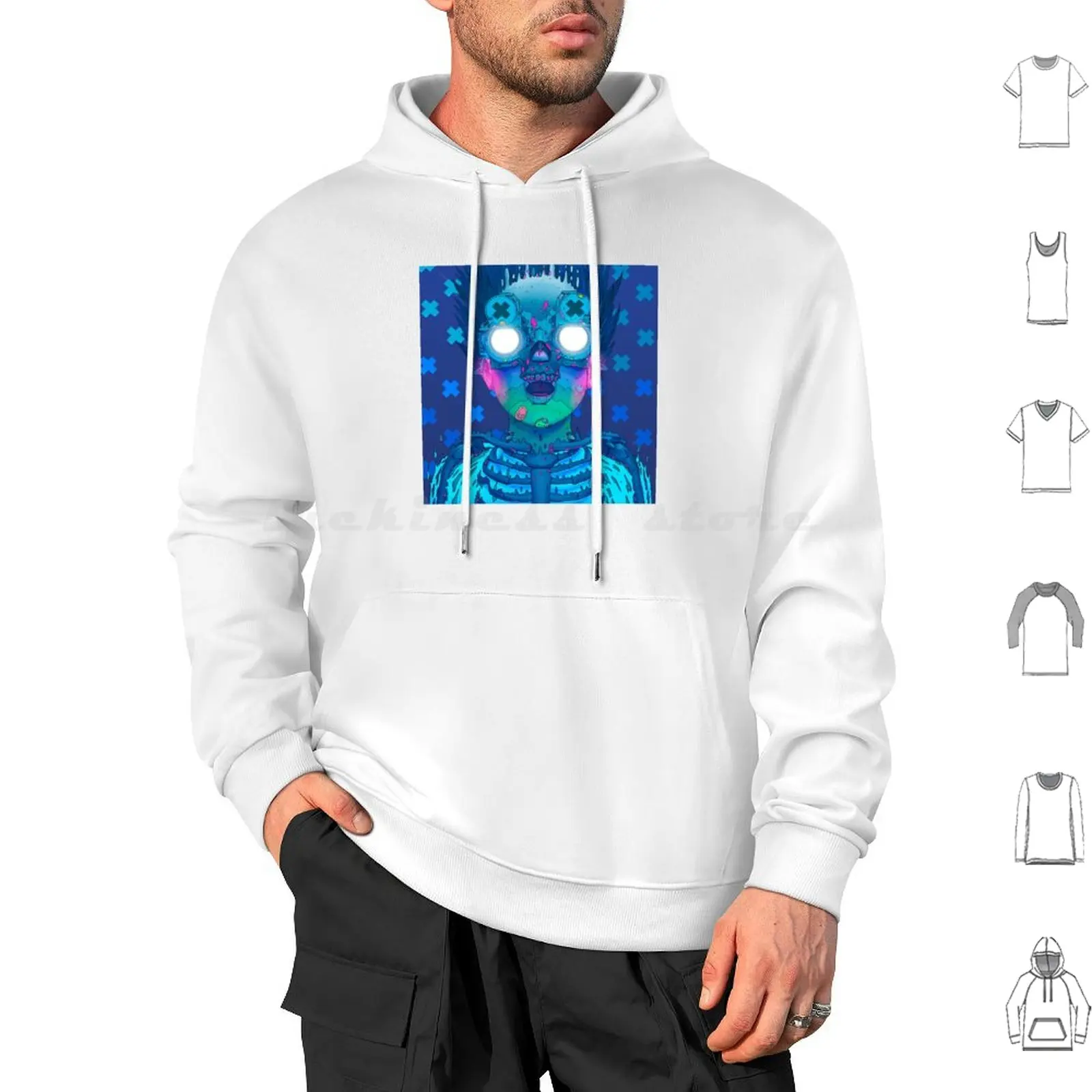 005 Hoodies Long Sleeve Ewoio Ewoiostore Unique Original Top Selling Most Awesome Artist Robor Cyborg Future Delorian