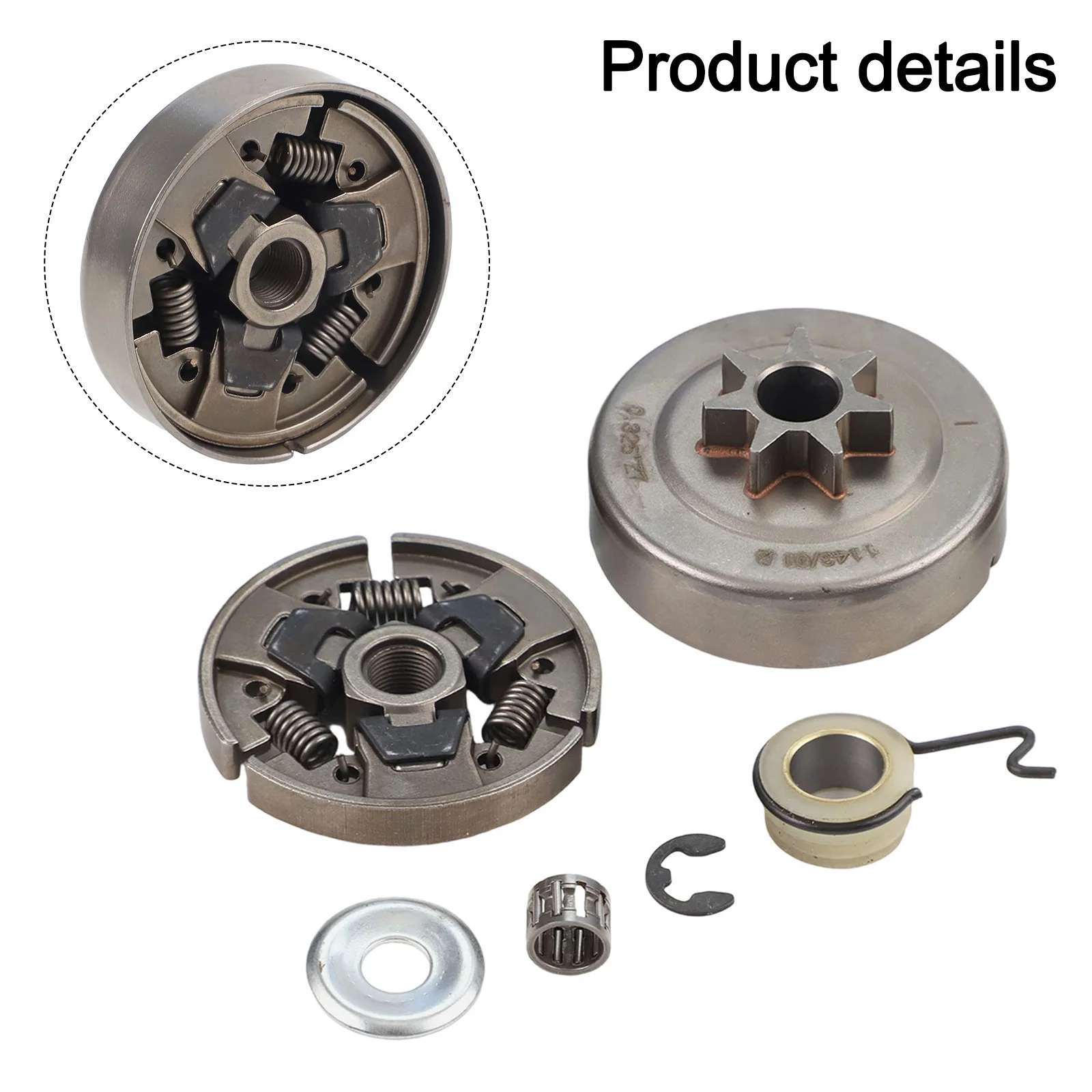 1 Set Sprocket Clutch Kit Chainsaws For 017 018 021 023 025 MS170 MS180  For MS 210 For MS 230  For MS 250 Series Chainsaws