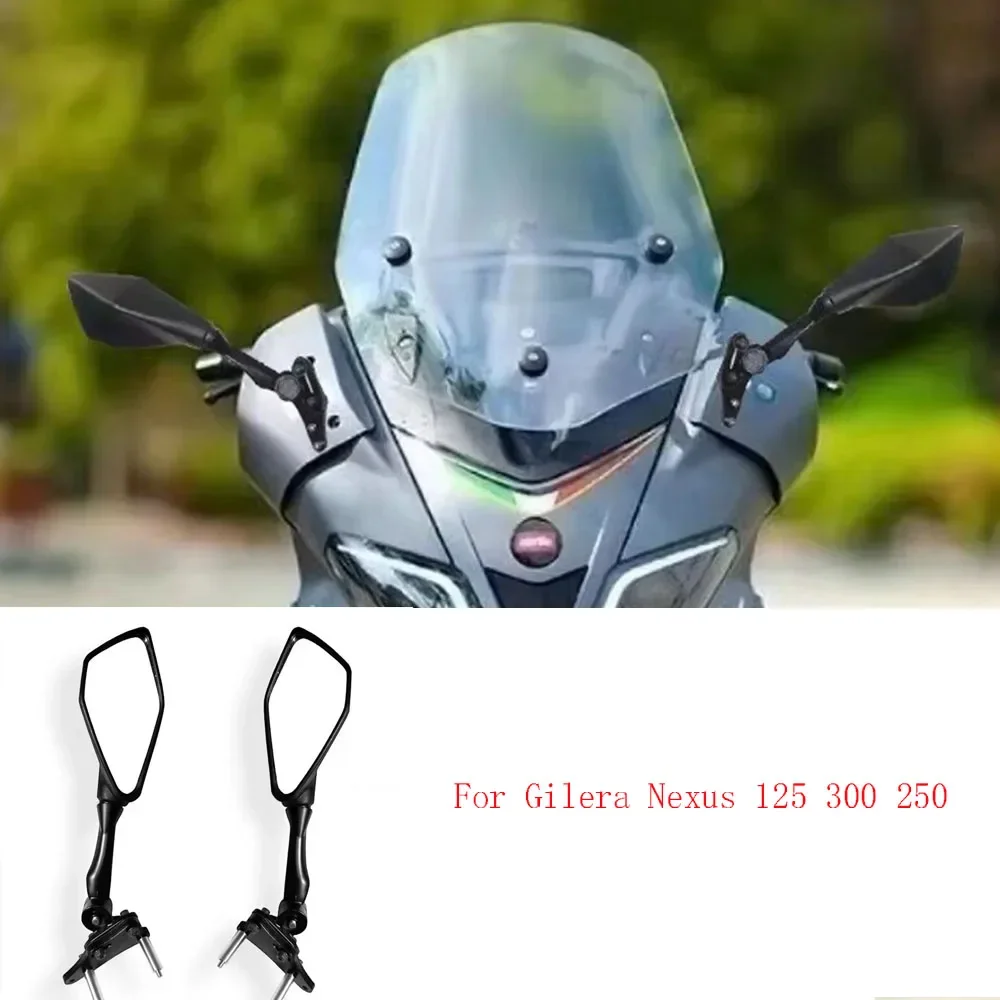 

Fit Gilera Nexus 125 / 300 / 250 Special Rear Shift Rearview Mirror Athletics Rear View Mirror For Gilera Nexus 125 300 250 New