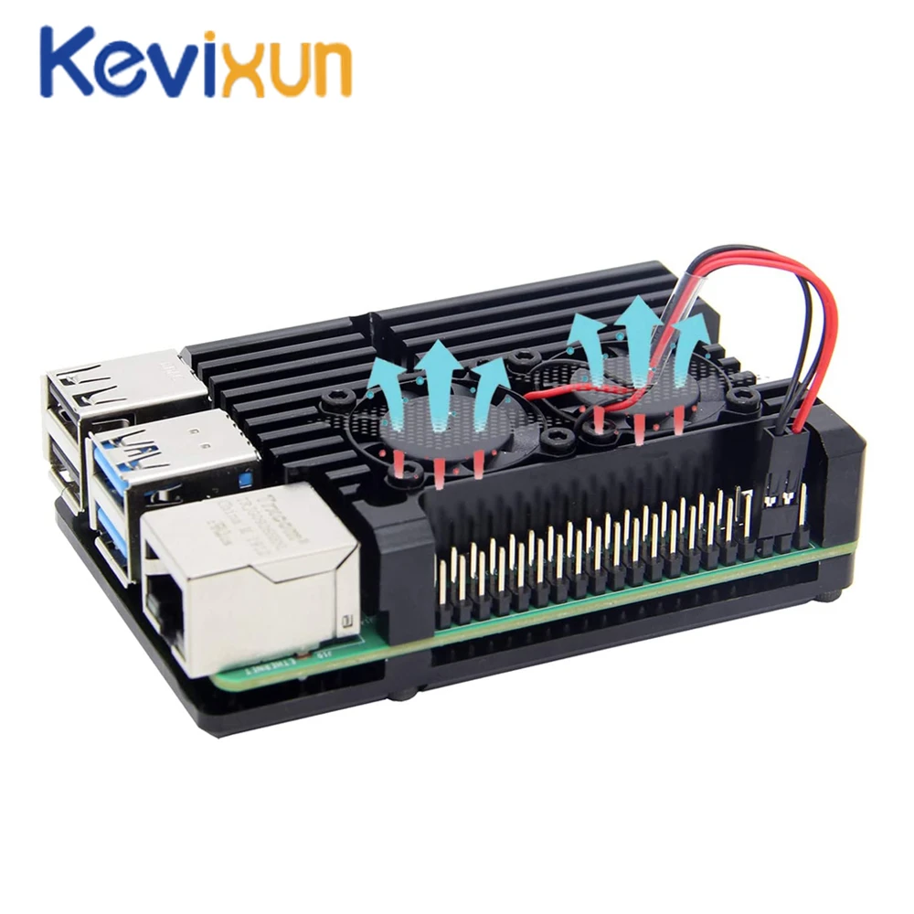 Защитный корпус из алюминиевого сплава для Raspberry Pi 4 Model B