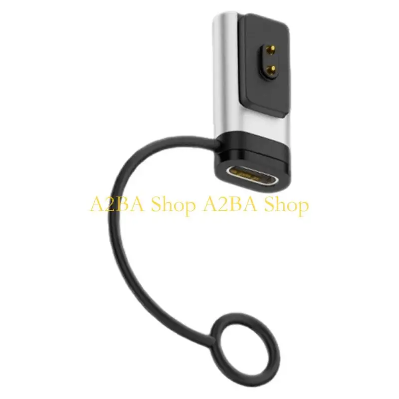 A2BA Metal Charging Dock Connector For Fitness Trackers Series 10 9 8 with Attachment for Effortless Daily Charging
