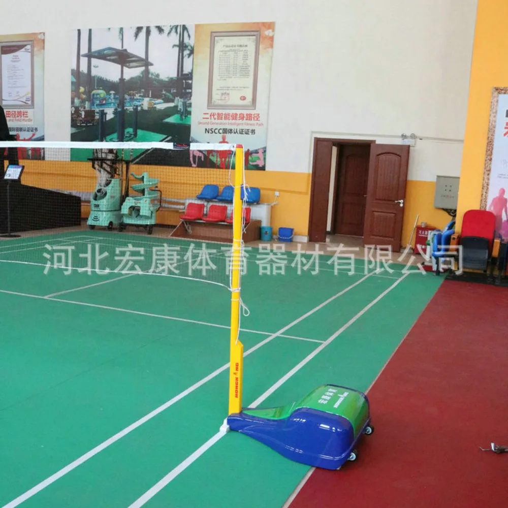 

Manufacturer wholesale portable badminton grid frame net column can be disassembled and carried, easy to move and easy to store