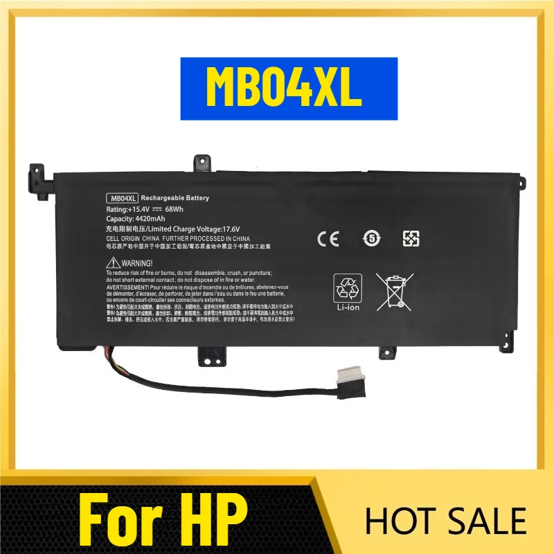 

For HP TPN-W119 W120 Envy X360 15t-aq100 Aq200 MB04XL Laptop Battery