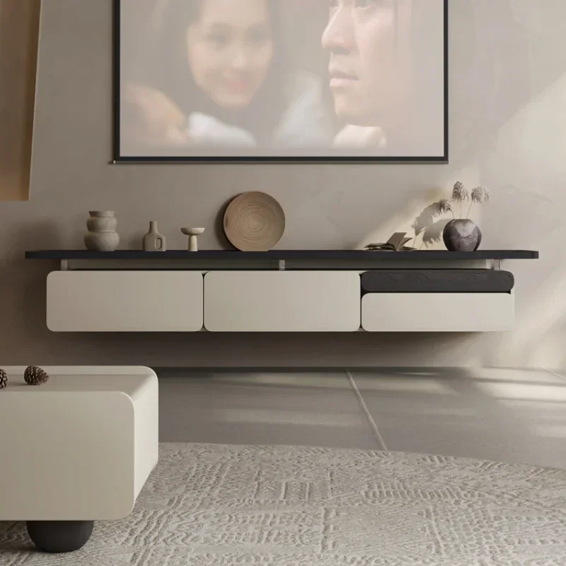 حامل شاشة بقاعدة خشبية للتلفزيون، أثاث منزلي، مركز ترفيه، خزانة تلفزيون Mueble Luxury تدعم وحدة غرفة المعيشة