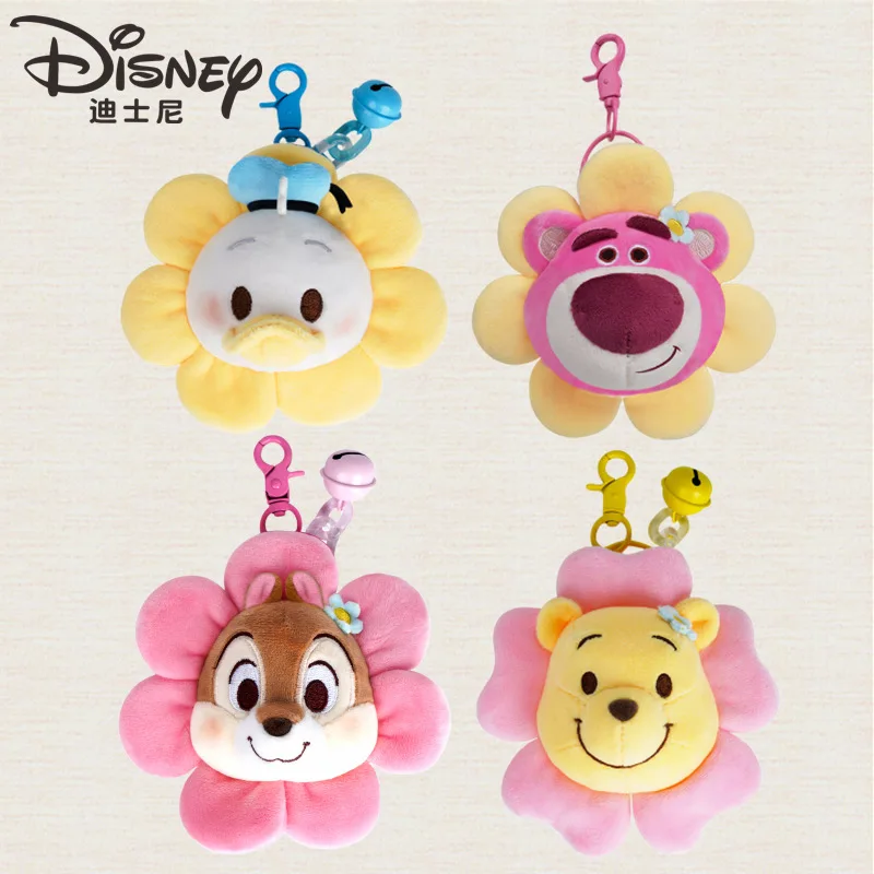 11 سنتيمتر ديزني نفخة ويني ذا بوه أفخم قلادة الفراولة الدب المدرسية معلقة مجوهرات لطيف المفاتيح فتاة العصرية