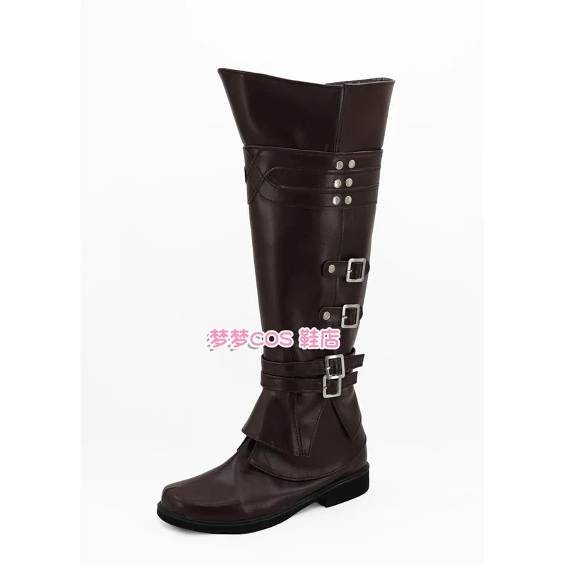 

2025 11 Assassins Ezio Auditore da Firenze Creed, обувь для косплея, ботинки в стиле аниме на Хэллоуин