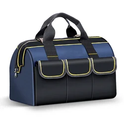 Multifunktions-Werkzeug tasche 1680d Oxford-Stoff-Elektriker-Tasche Wasserdichte Anti-Fall-Aufbewahrung tasche mit mehreren Taschen