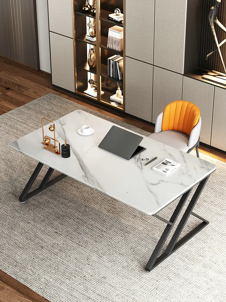 Light luxury slate computer desktop desk bedroom home student small apartment modern simple office