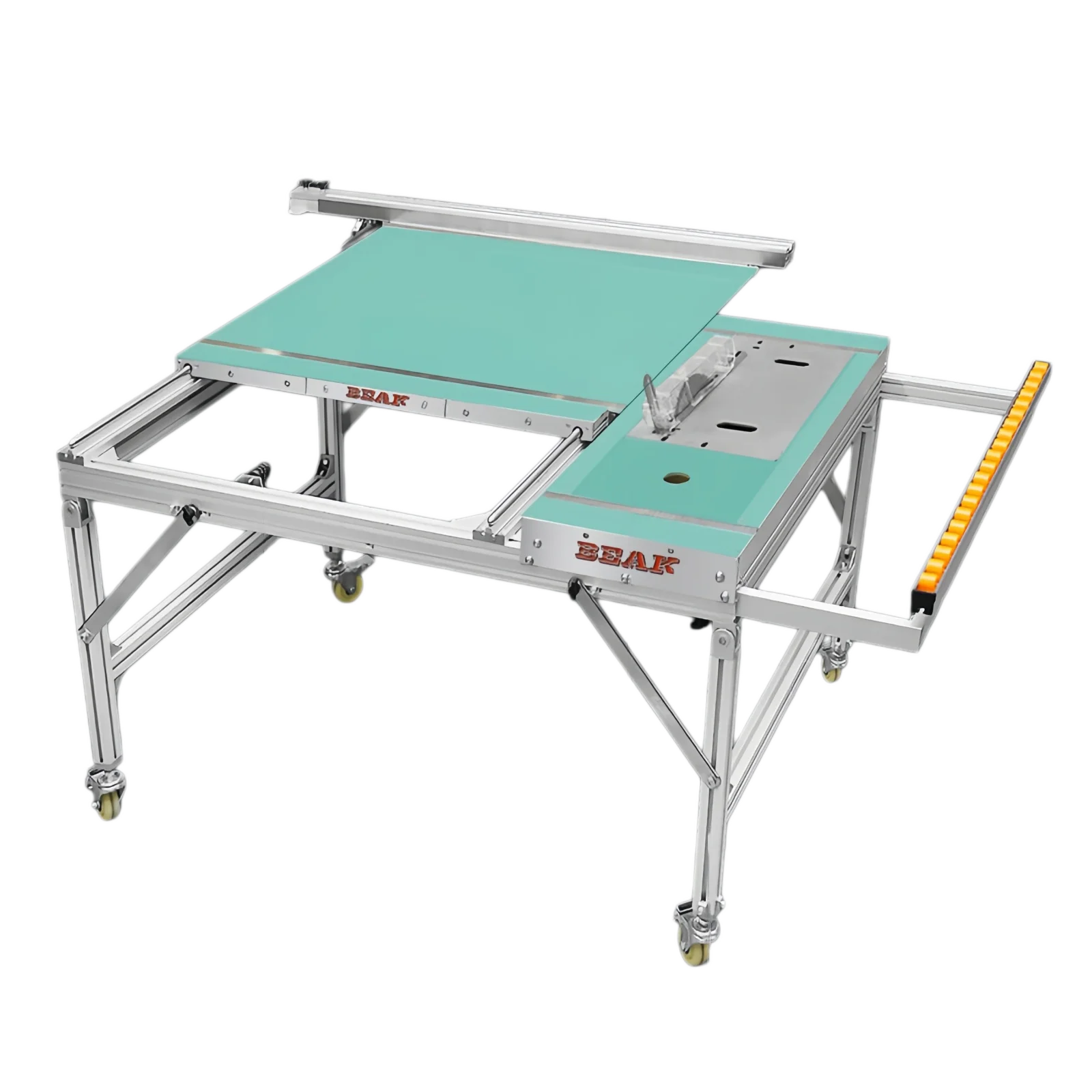 

Высококачественный новый верстак для деревообработки, портативная настольная пила, малая подъемная рабочая платформа, складной стол для деревообрабатывающей пилы